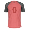 T-Shirt Scott 10 ICON RAGLAN s/sl burnt red/dark grey melange