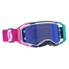 Gogle SCOTT Prospect 2.0 AMP stealth blue/radiant pink/blue chrome works