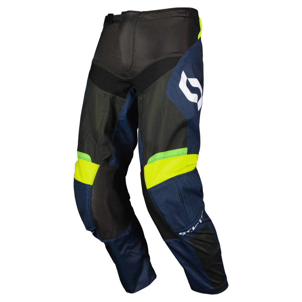 spodnie-scott-evo-race-midnight-purple-safety-yellow