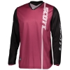 BLuza Scott Jersey 350 Swap black/maroon