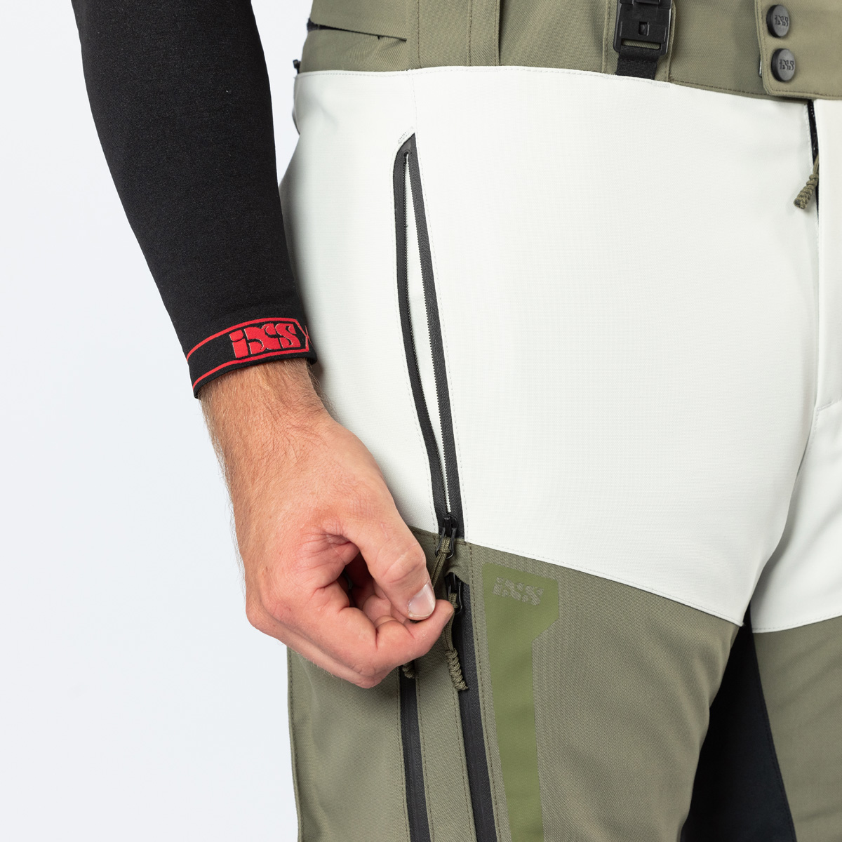 Spodnie iXS Venture-GTX 1.0 laminated cool grey/olive